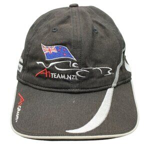 A1GP A1 Grand Prix Racing New Zealand Team Hat Cap Strapback 2007 2008 Black